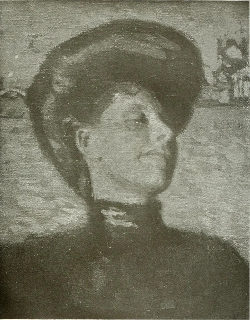An illustration from Some of the moderns, 1909, leaf 140