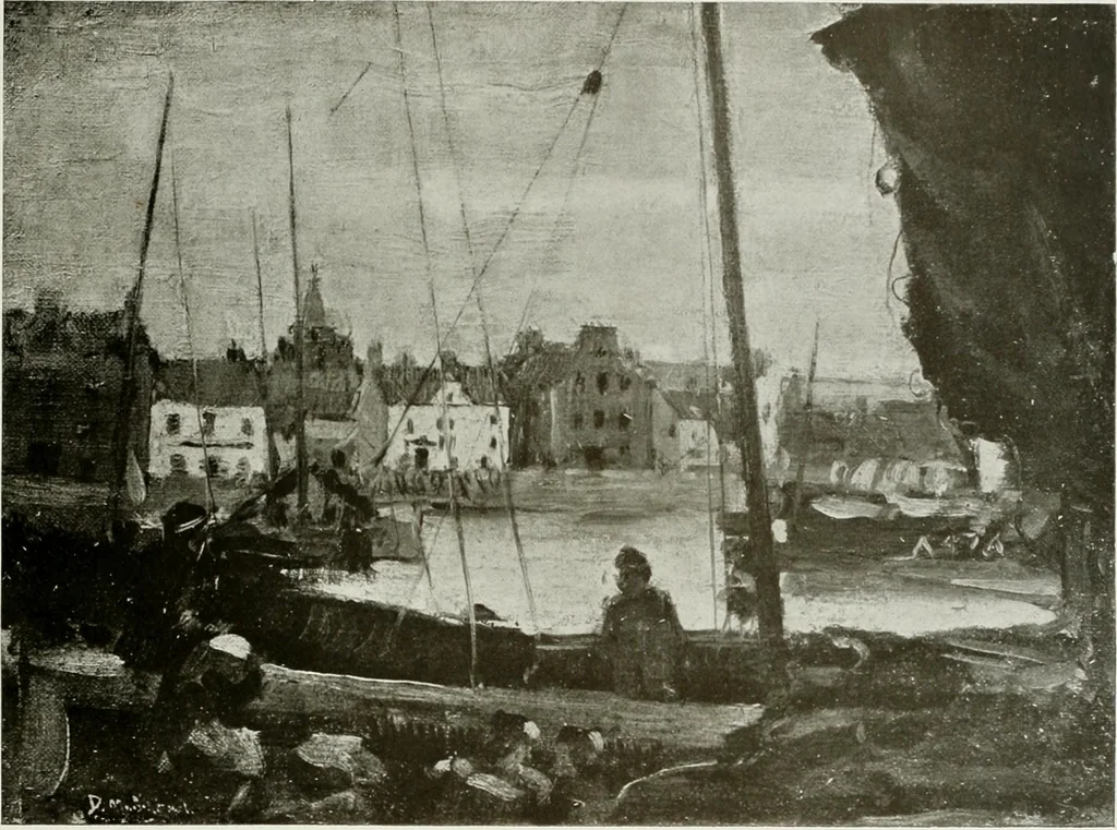 An illustration from Some of the moderns, 1909, leaf 160