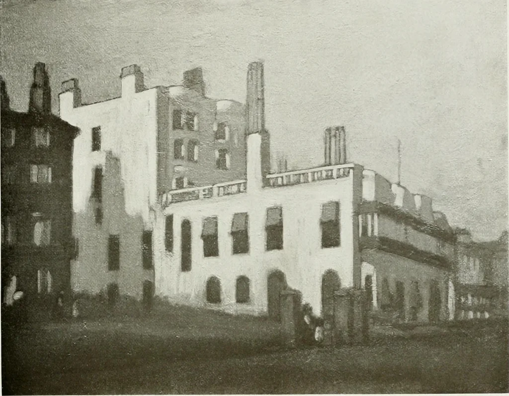 An illustration from Some of the moderns, 1909, leaf 190