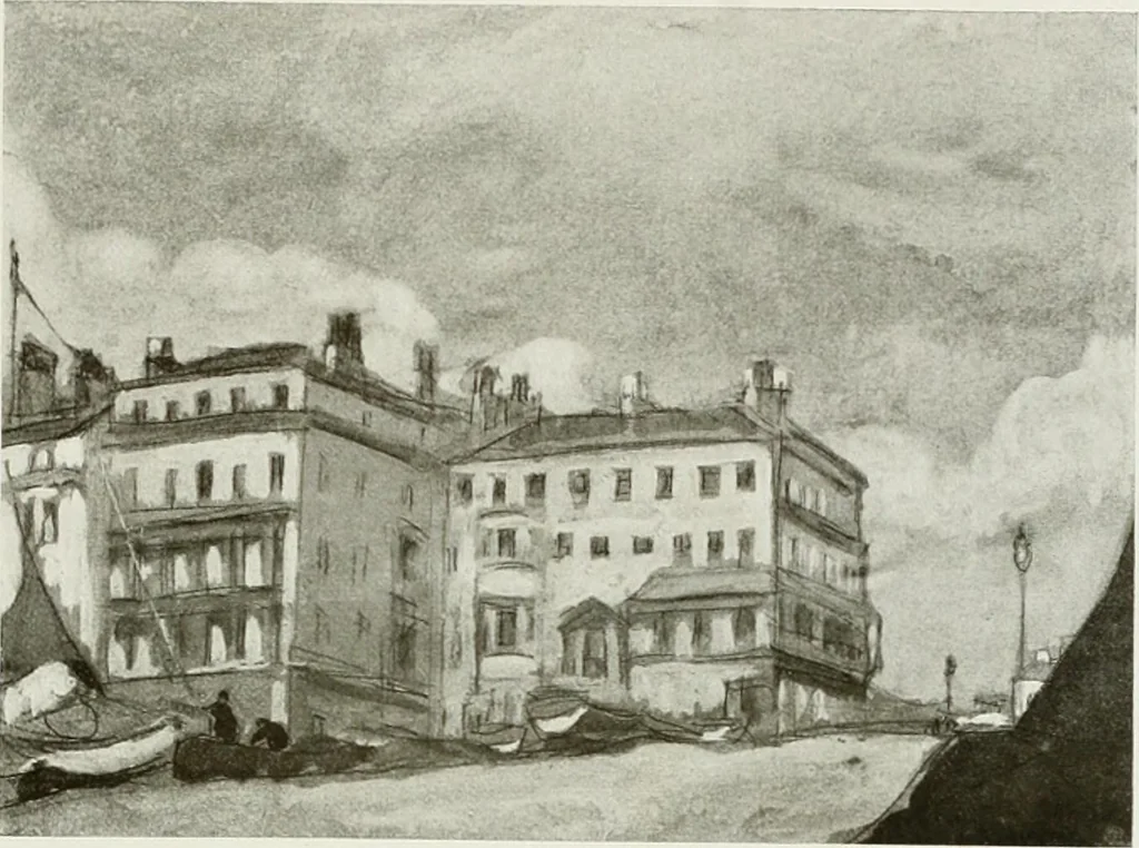 An illustration from Some of the moderns, 1909, leaf 192