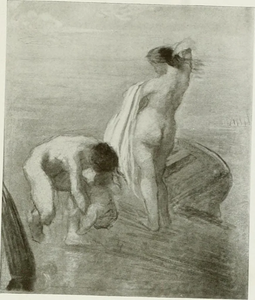 An illustration from Some of the moderns, 1909, leaf 214