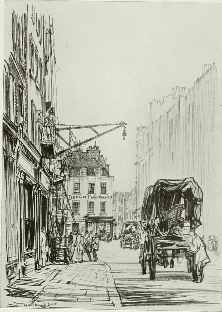 An illustration from Some of the moderns, 1909, leaf 238