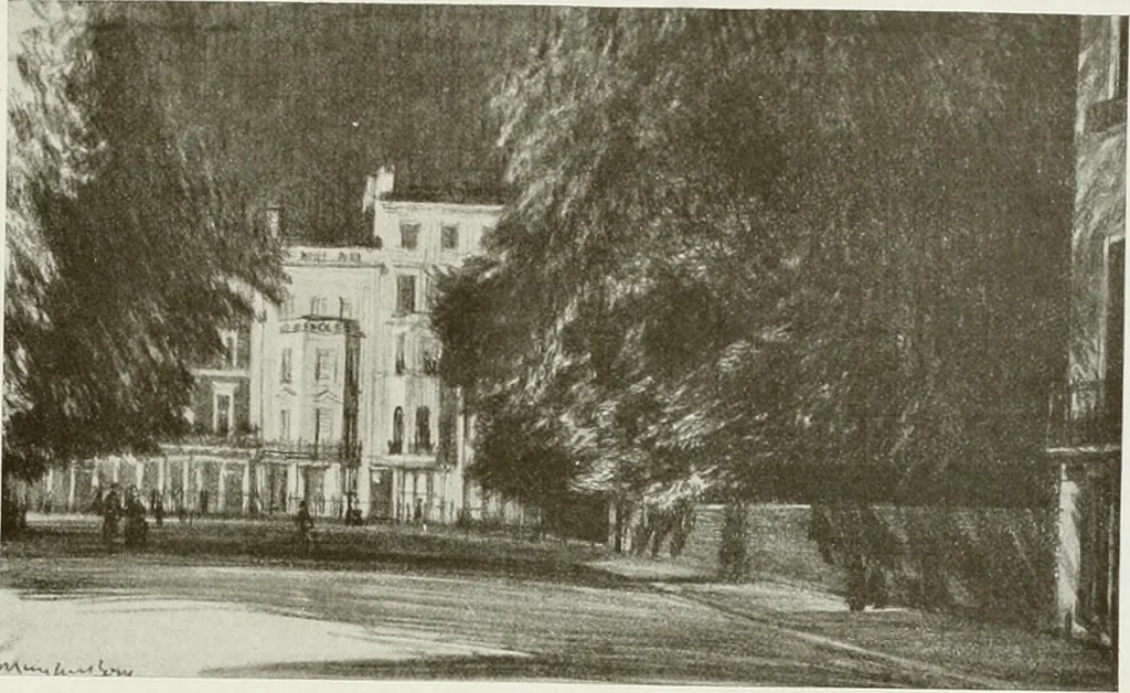 An illustration from Some of the moderns, 1909, leaf 244