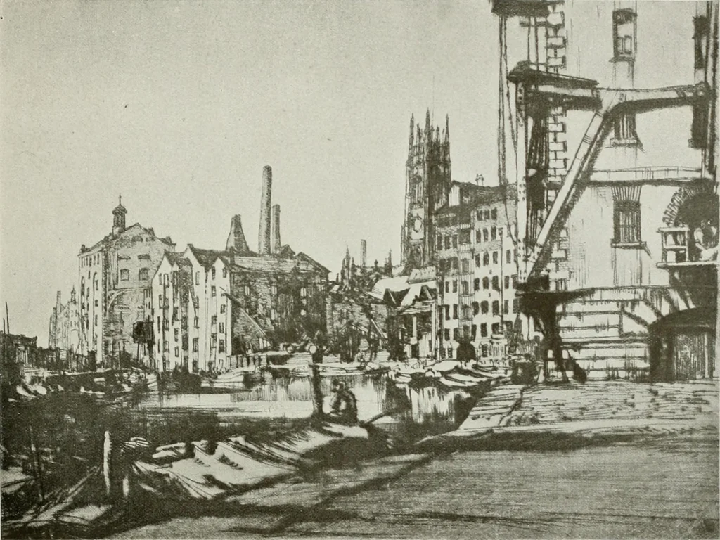 An illustration from Some of the moderns, 1909, leaf 248