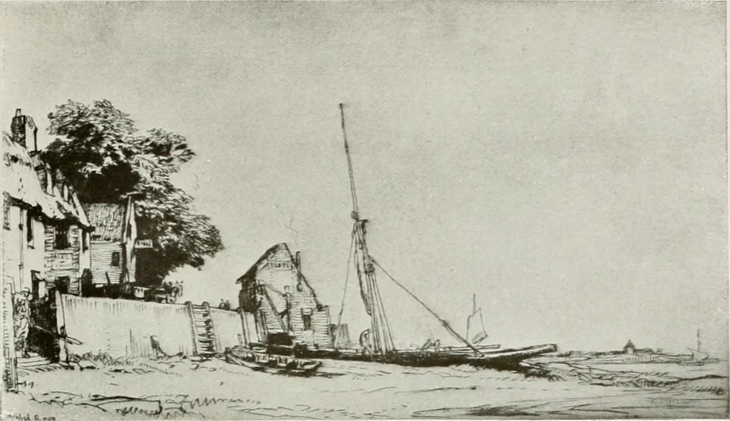 An illustration from Some of the moderns, 1909, leaf 252