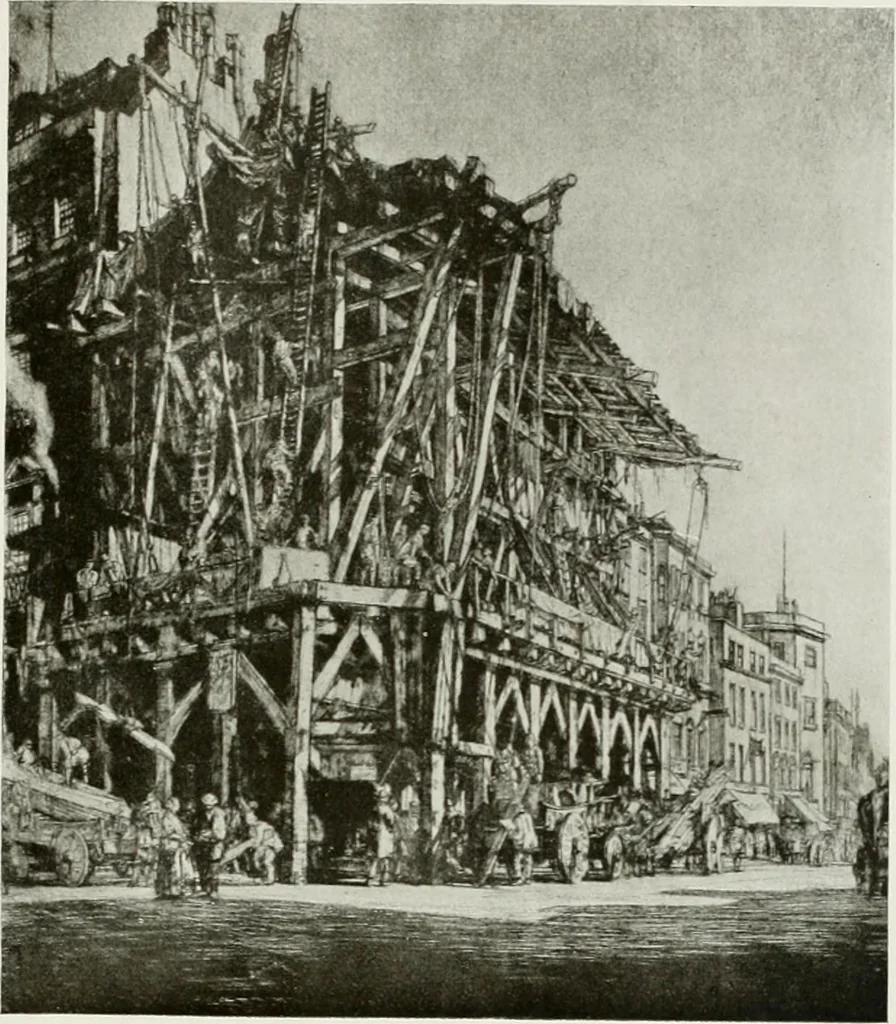 An illustration from Some of the moderns, 1909, leaf 256