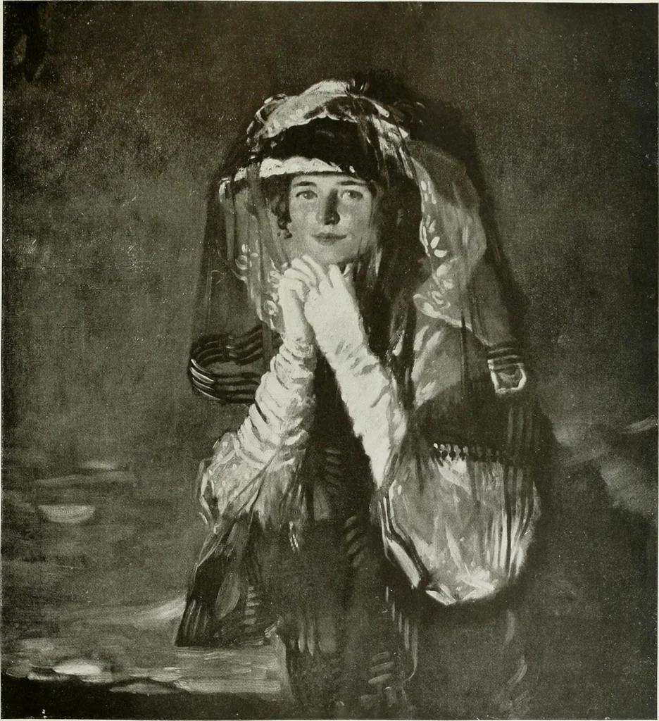 An illustration from Some of the moderns, 1909, leaf 268