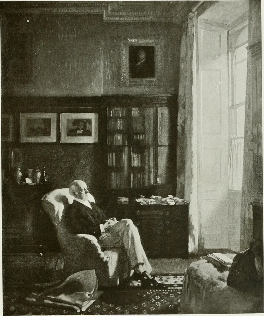 An illustration from Some of the moderns, 1909, leaf 272