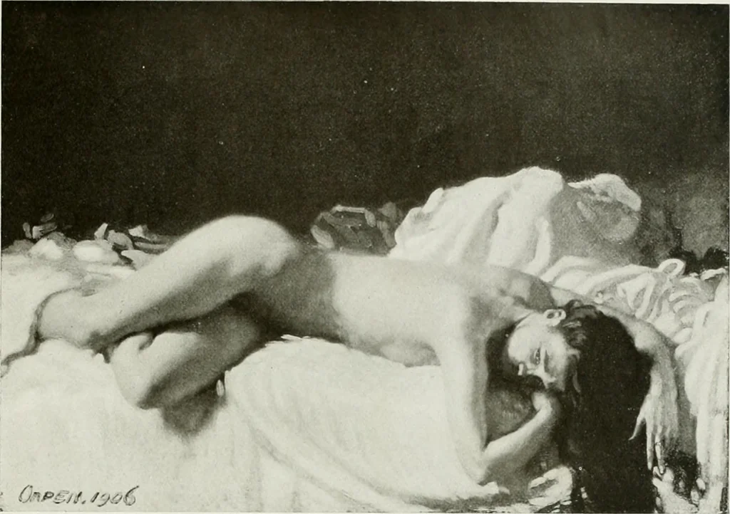 An illustration from Some of the moderns, 1909, leaf 274