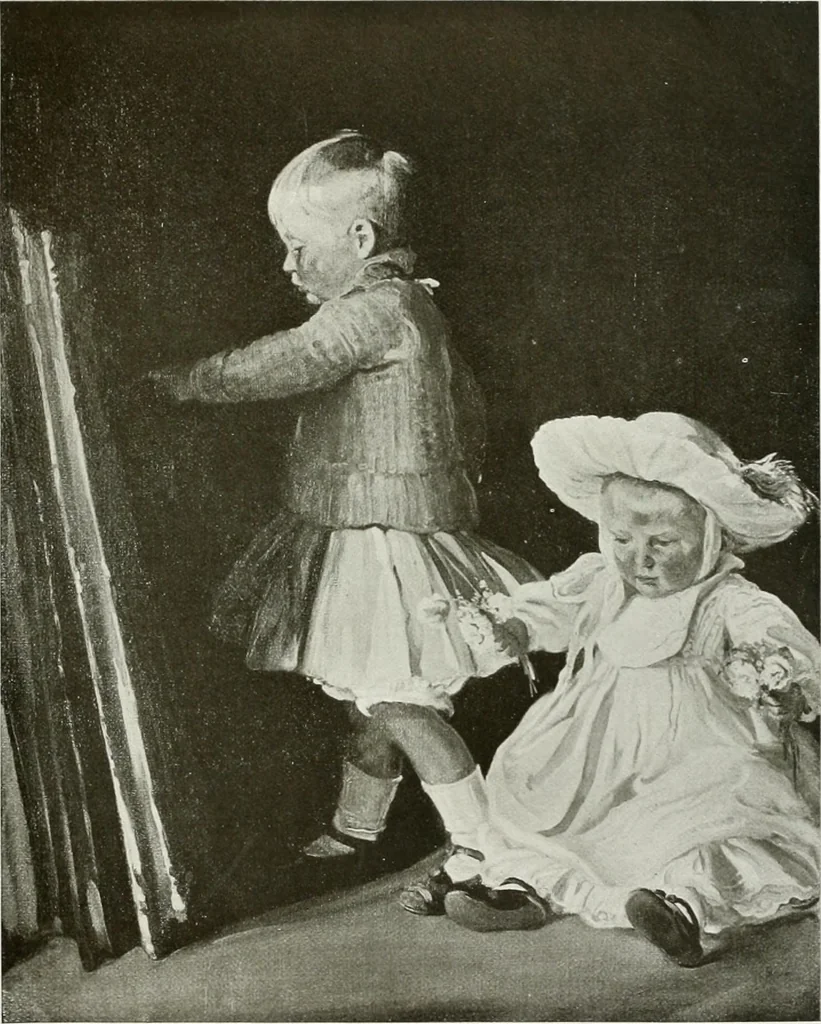 An illustration from Some of the moderns, 1909, leaf 40