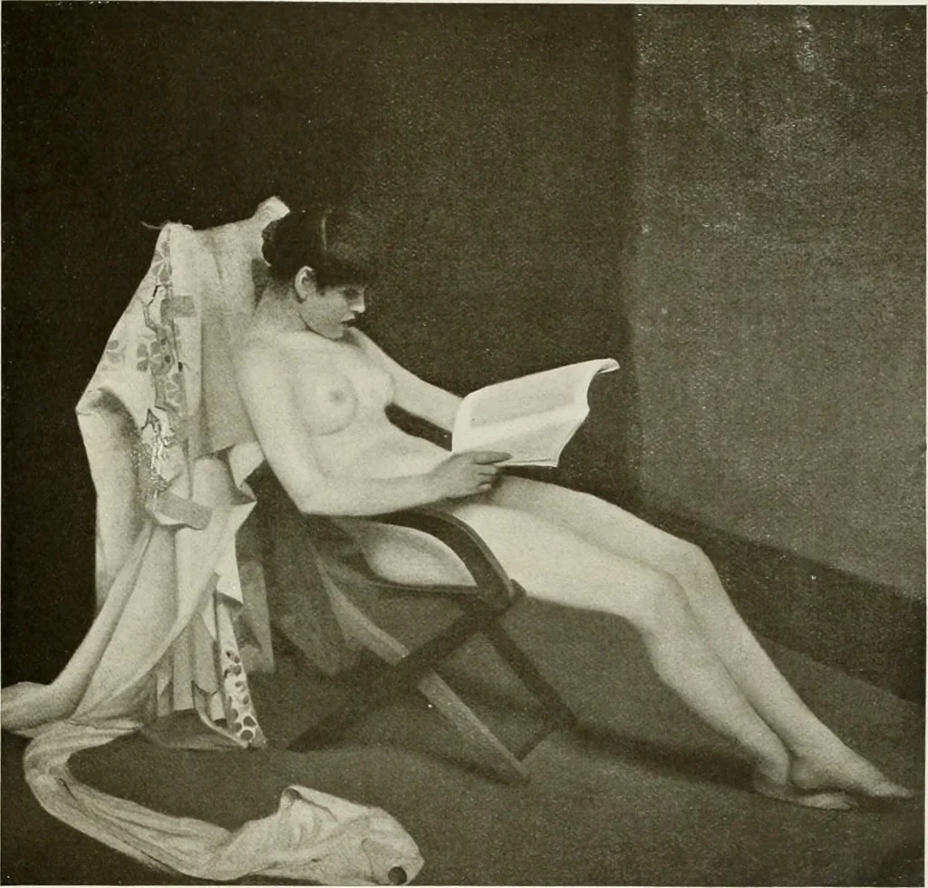 An illustration from Some of the moderns, 1909, leaf 64