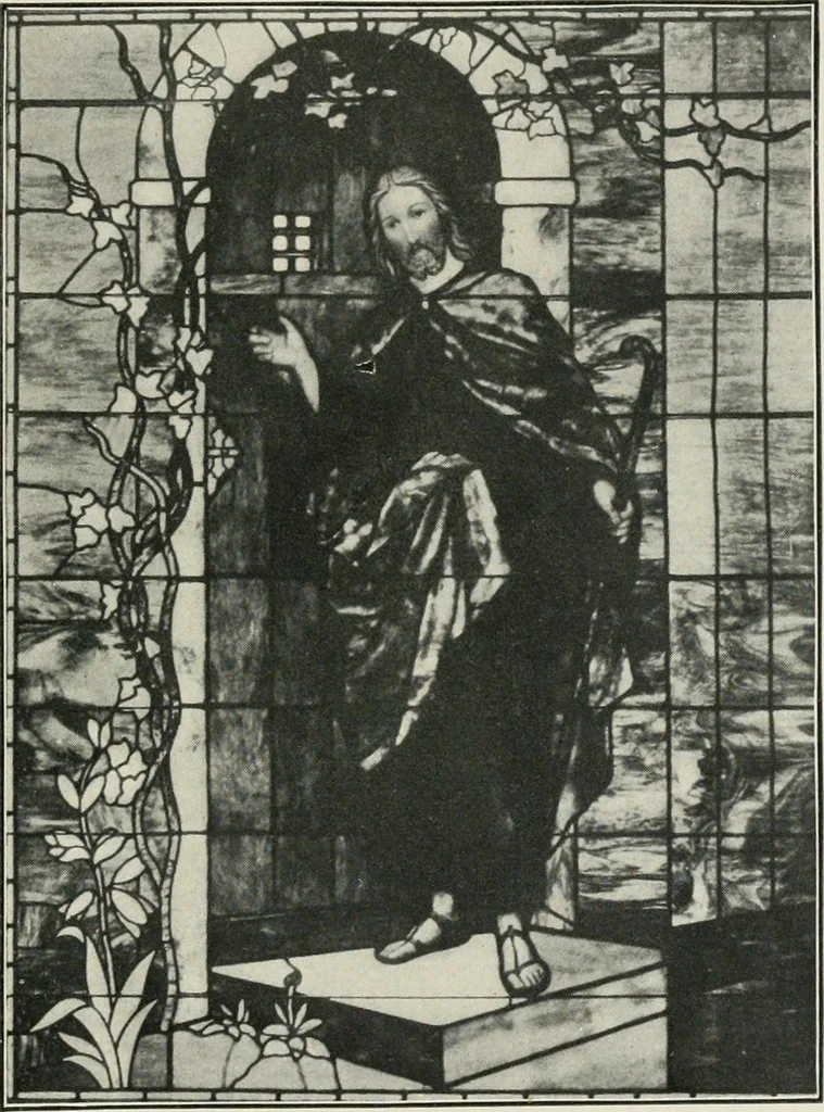 An illustration from Some old time meeting houses of the Connecticut Valley, 1911, leaf 140