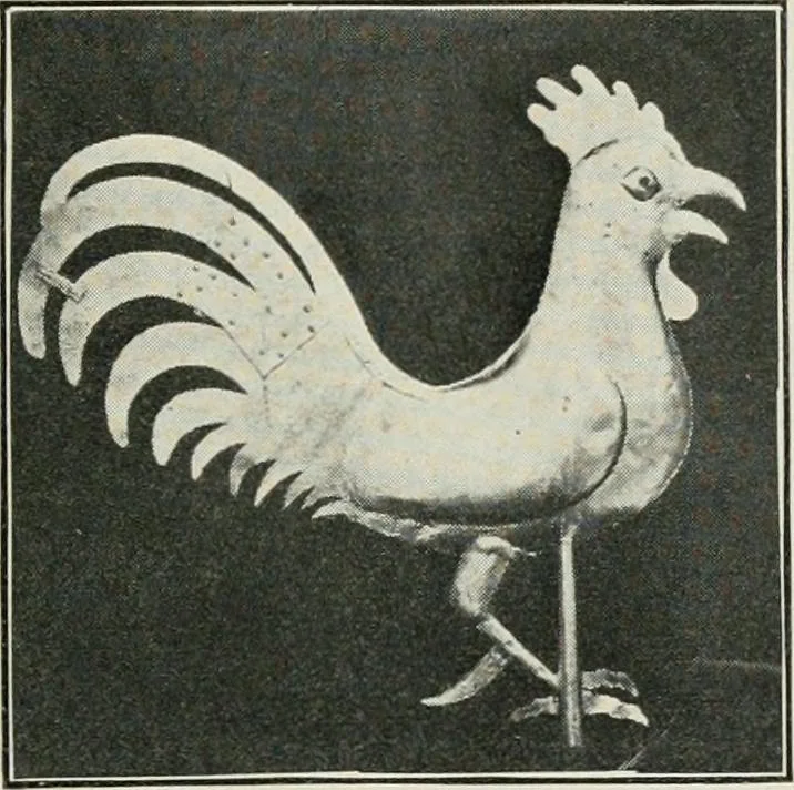 An illustration from Some old time meeting houses of the Connecticut Valley, 1911, leaf 40