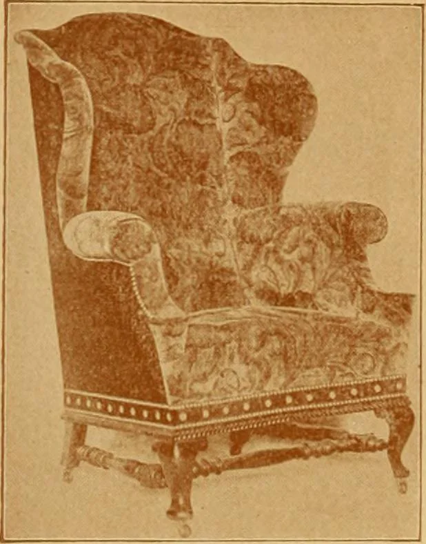 An illustration from Some pictures of quaint things which are sold at the sign of the "Popular Shop" : and a few words about making the house beautiful with homely material., 1898, leaf 29