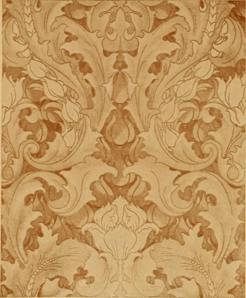 An illustration from Some pictures of quaint things which are sold at the sign of the "Popular Shop" : and a few words about making the house beautiful with homely material., 1898, leaf 9