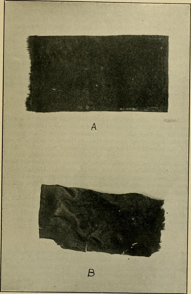 An illustration from Some points in choosing textiles, 1917, leaf 14