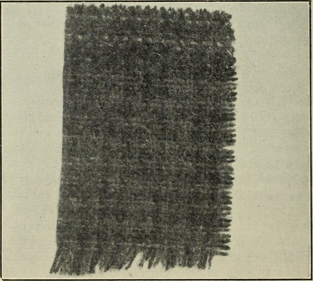 An illustration from Some points in choosing textiles, 1910, leaf 13