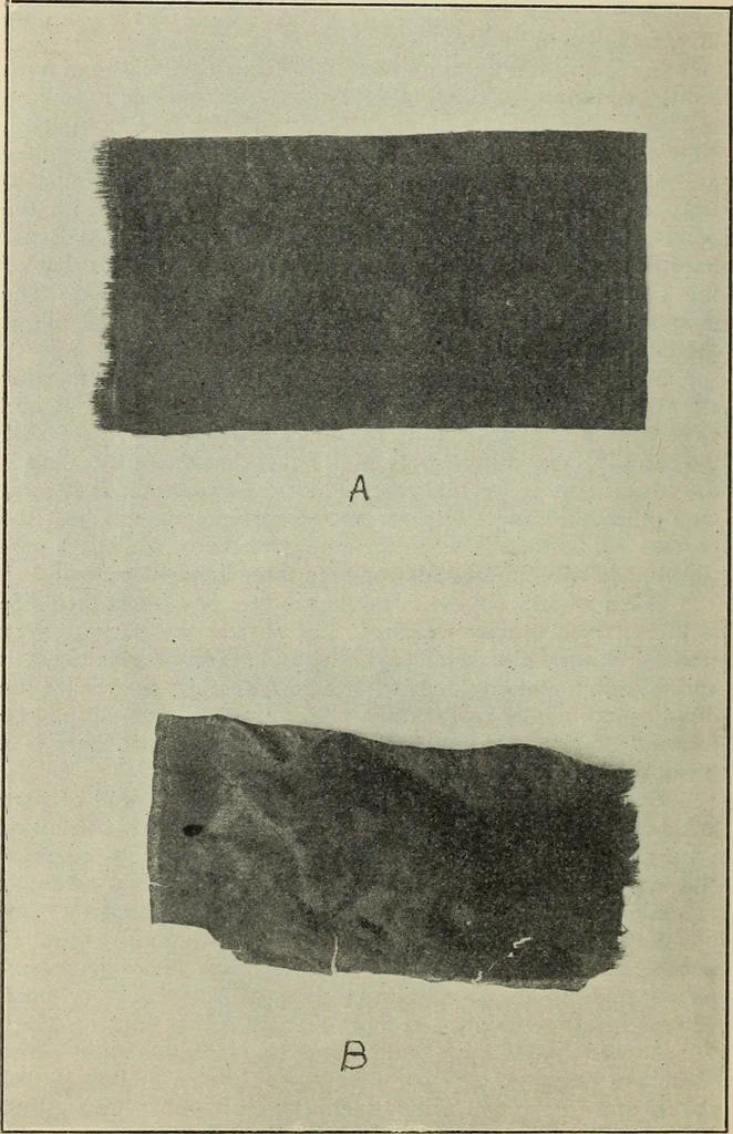 An illustration from Some points in choosing textiles, 1910, leaf 15
