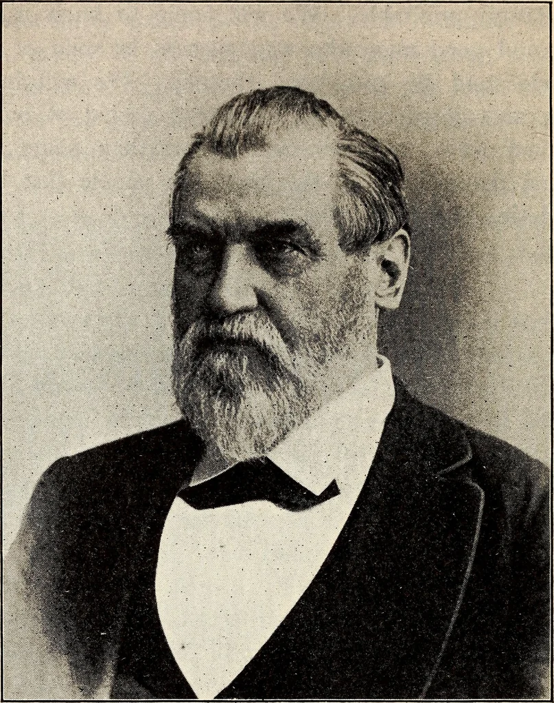 An illustration from Some successful Americans, 1904, leaf 129