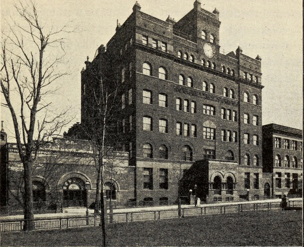 An illustration from Some successful Americans, 1904, leaf 144