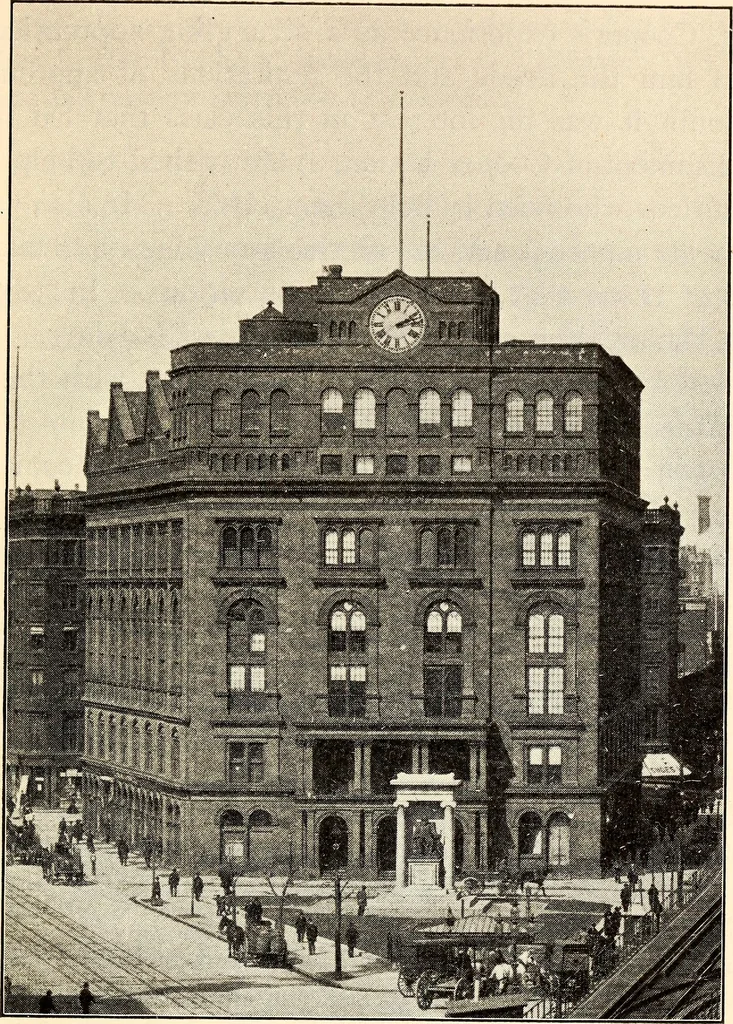 An illustration from Some successful Americans, 1904, leaf 50
