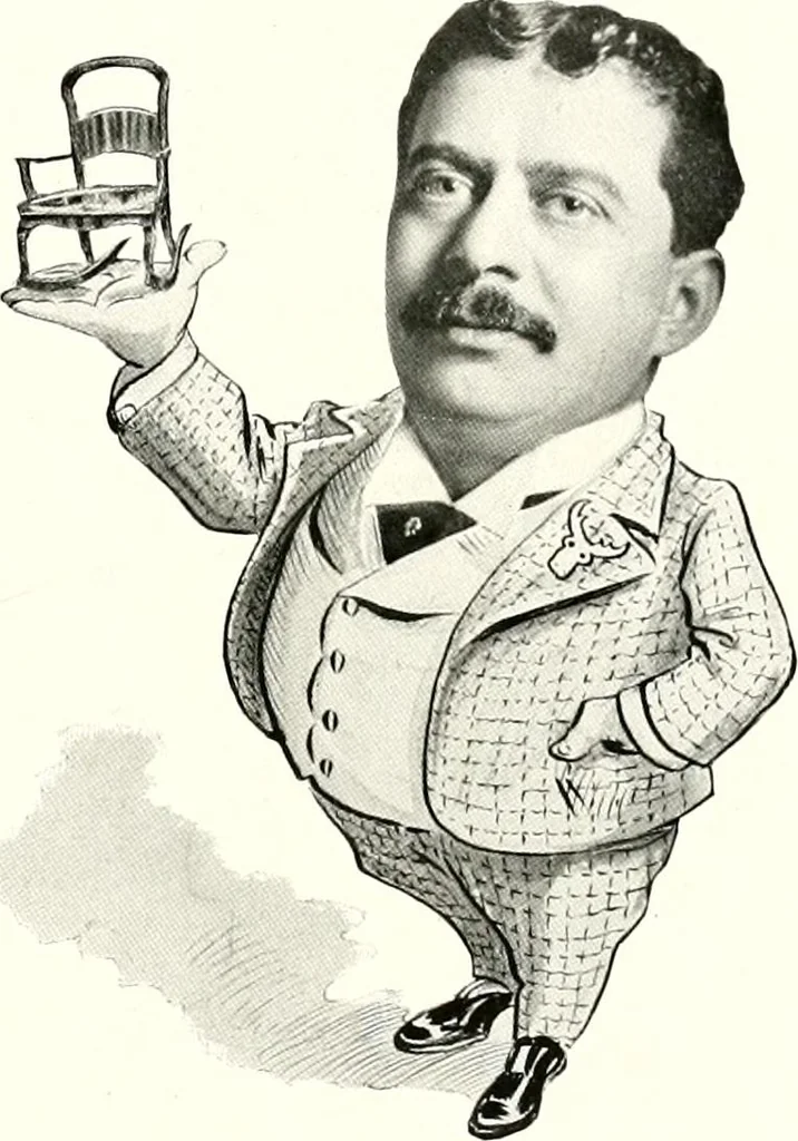 An illustration from Some Terre Haute phizes, 1905, leaf 108