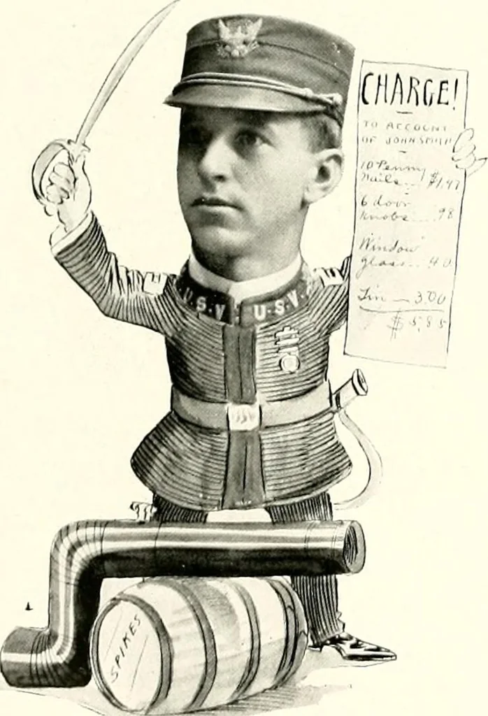 An illustration from Some Terre Haute phizes, 1905, leaf 109