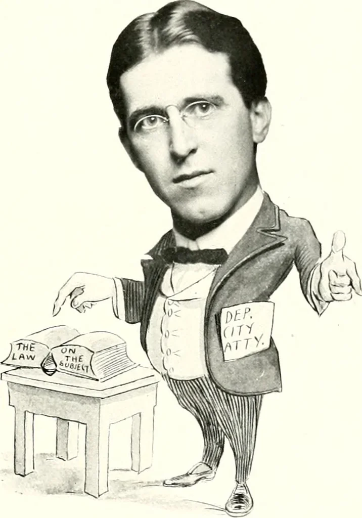 An illustration from Some Terre Haute phizes, 1905, leaf 112