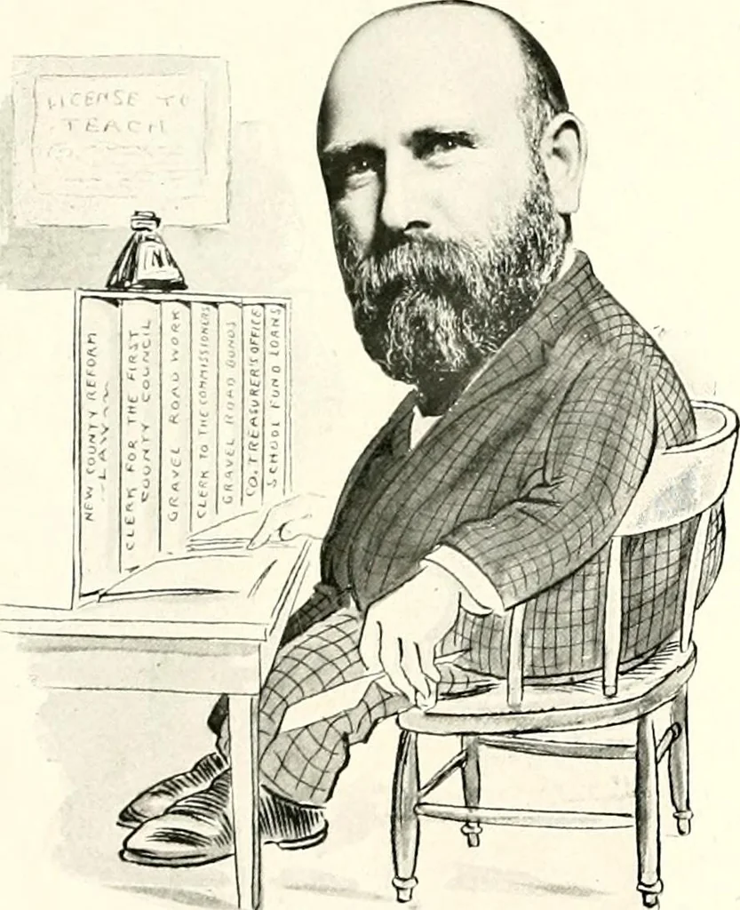 An illustration from Some Terre Haute phizes, 1905, leaf 115