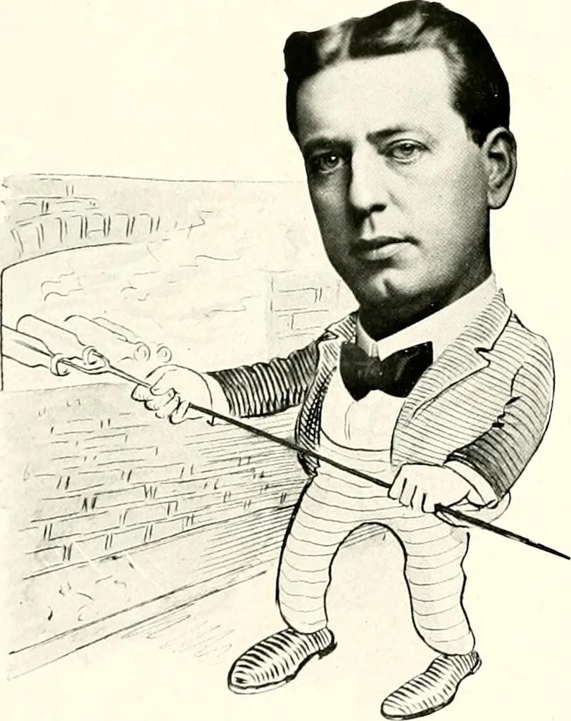 An illustration from Some Terre Haute phizes, 1905, leaf 117