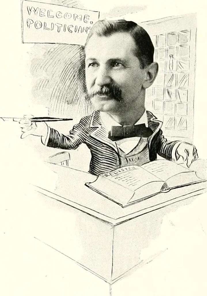 An illustration from Some Terre Haute phizes, 1905, leaf 12