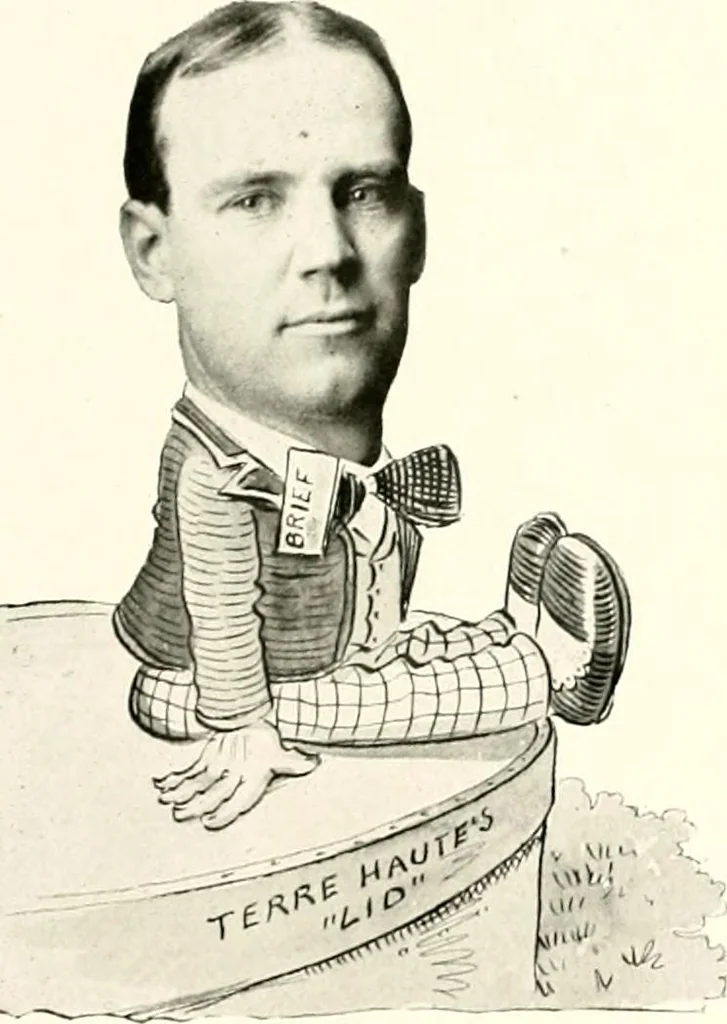 An illustration from Some Terre Haute phizes, 1905, leaf 121