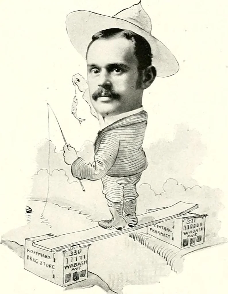 An illustration from Some Terre Haute phizes, 1905, leaf 124