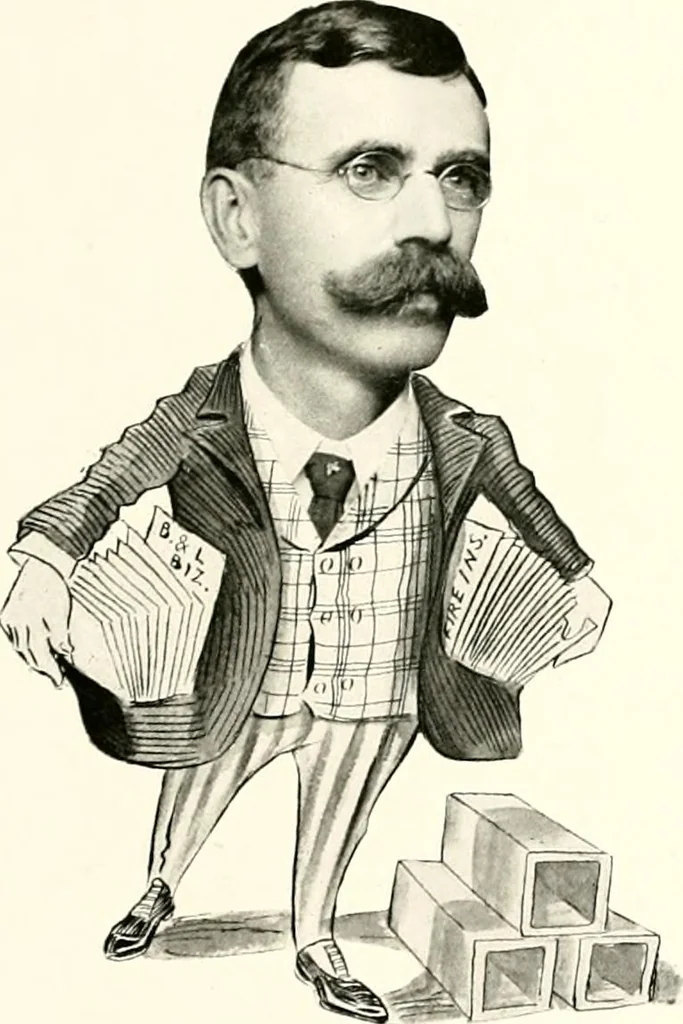 An illustration from Some Terre Haute phizes, 1905, leaf 129