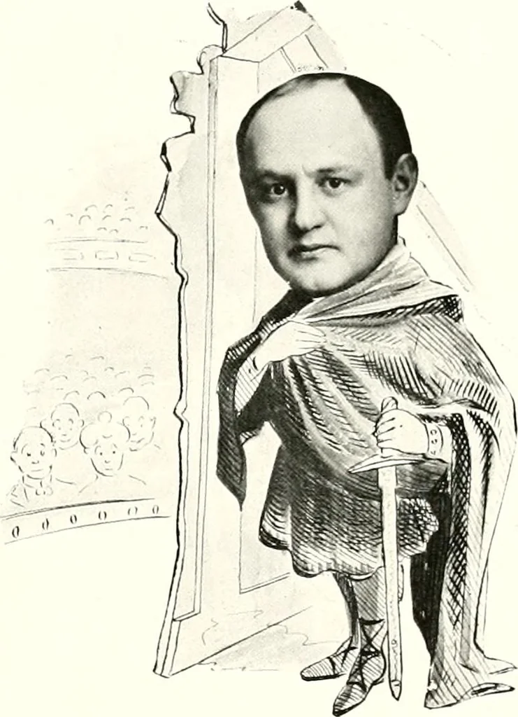 An illustration from Some Terre Haute phizes, 1905, leaf 134