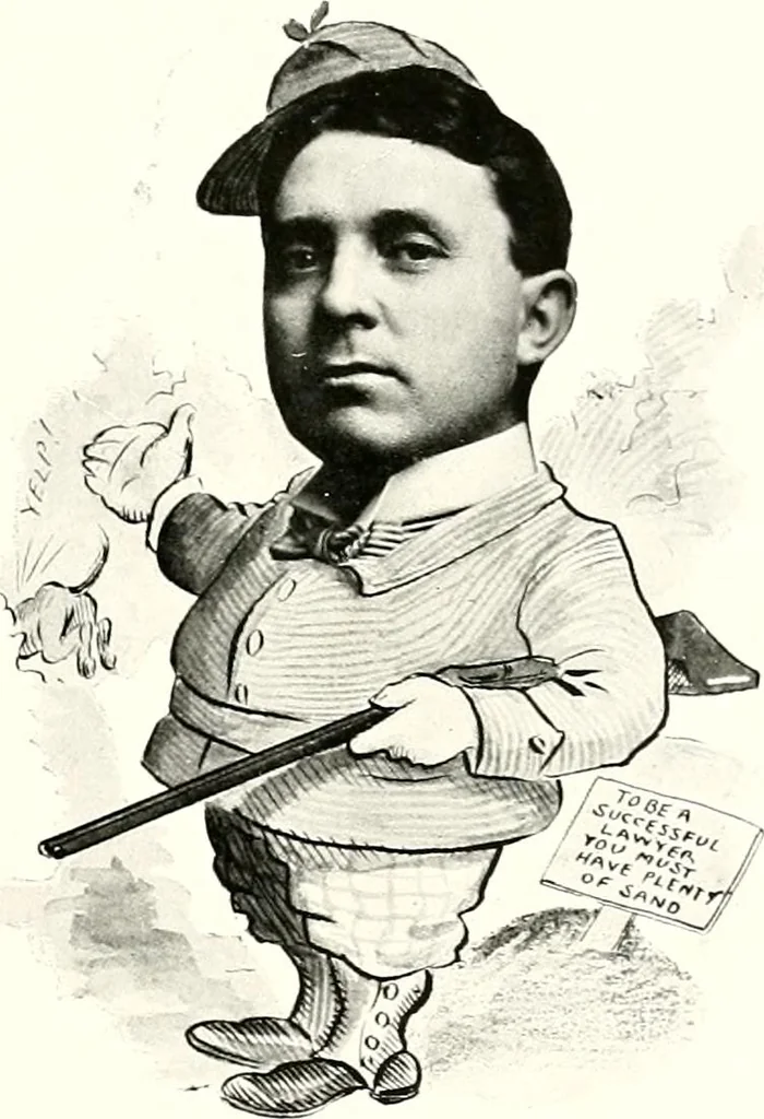 An illustration from Some Terre Haute phizes, 1905, leaf 138