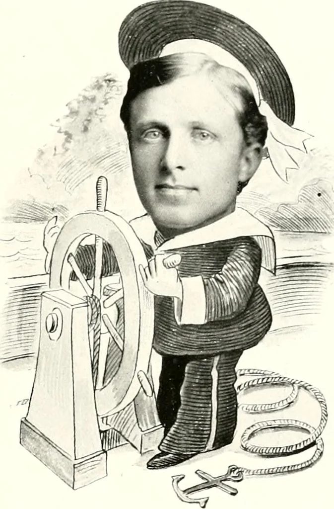 An illustration from Some Terre Haute phizes, 1905, leaf 142