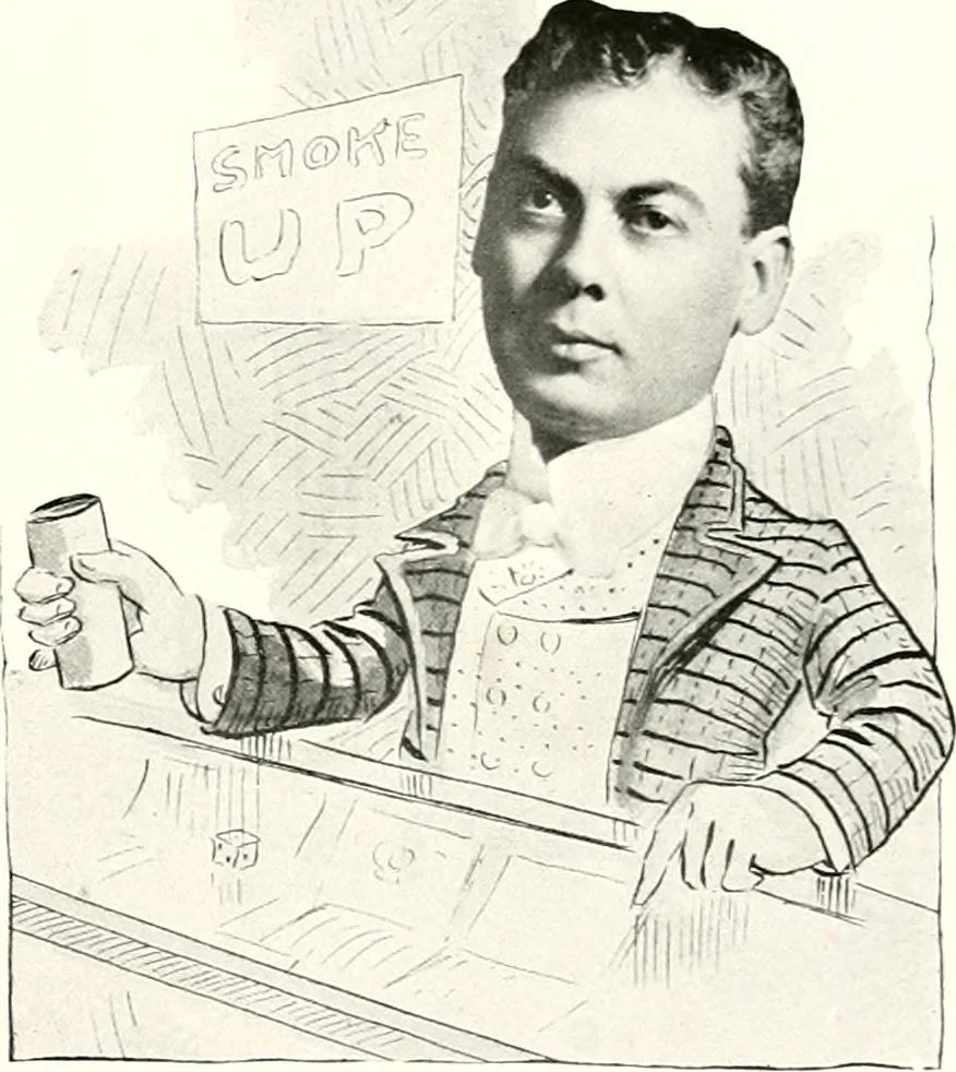 An illustration from Some Terre Haute phizes, 1905, leaf 144