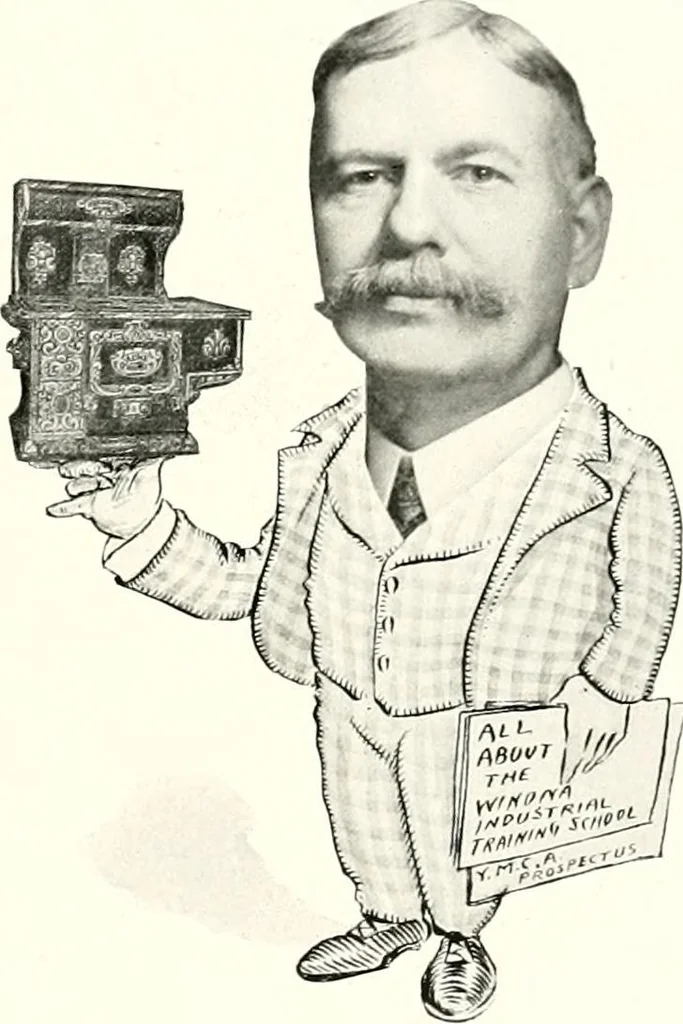 An illustration from Some Terre Haute phizes, 1905, leaf 146