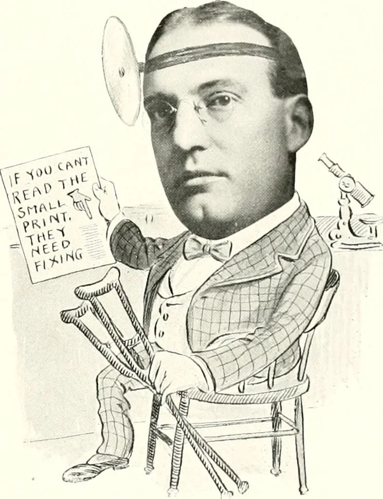 An illustration from Some Terre Haute phizes, 1905, leaf 148