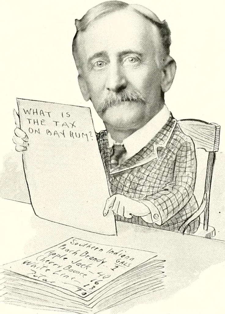 An illustration from Some Terre Haute phizes, 1905, leaf 150