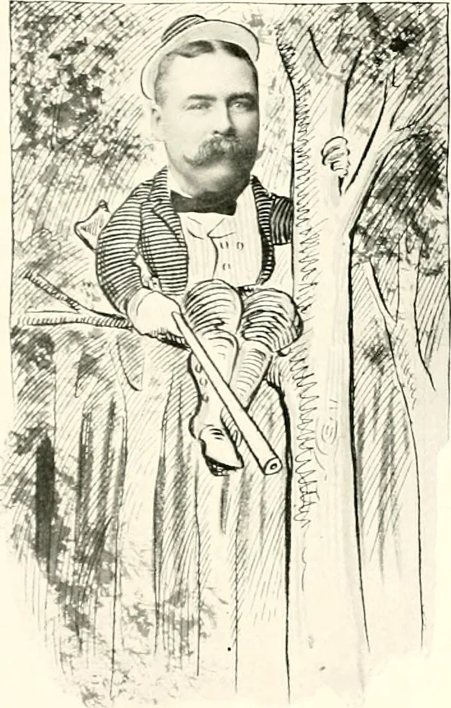 An illustration from Some Terre Haute phizes, 1905, leaf 153