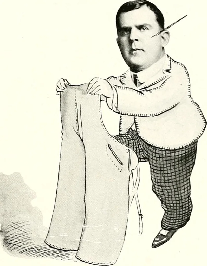 An illustration from Some Terre Haute phizes, 1905, leaf 156