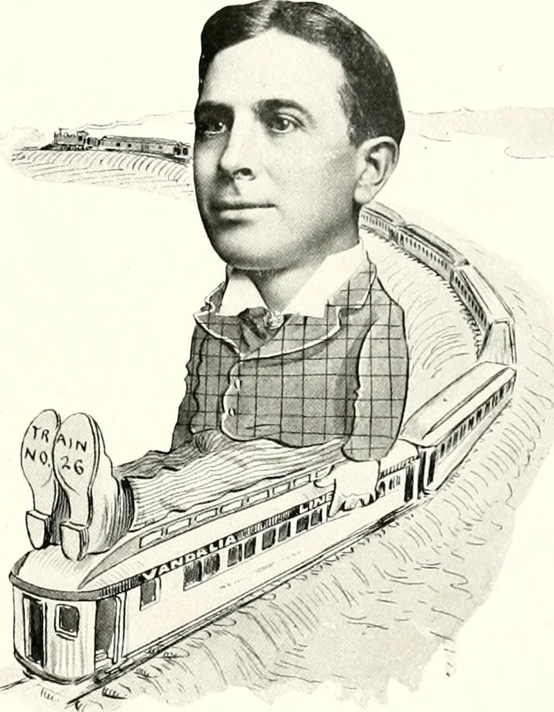 An illustration from Some Terre Haute phizes, 1905, leaf 164