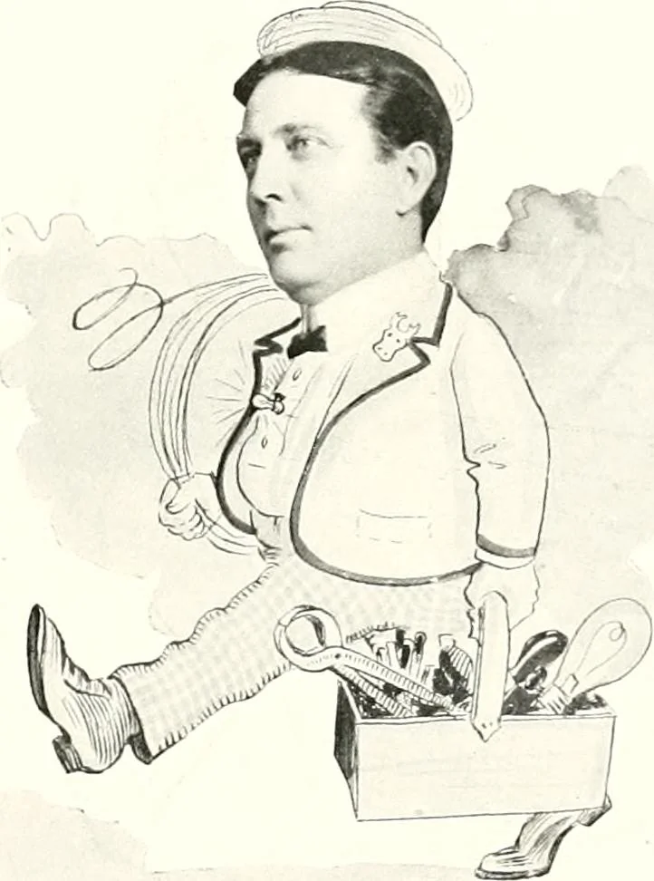 An illustration from Some Terre Haute phizes, 1905, leaf 178