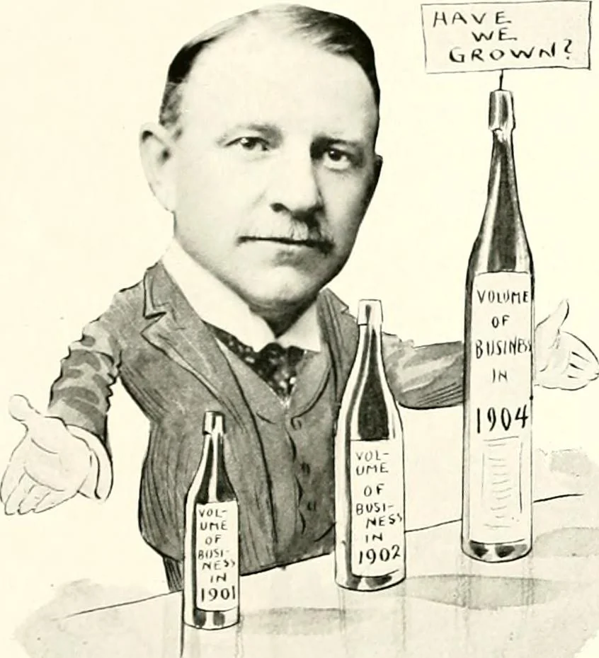 An illustration from Some Terre Haute phizes, 1905, leaf 187