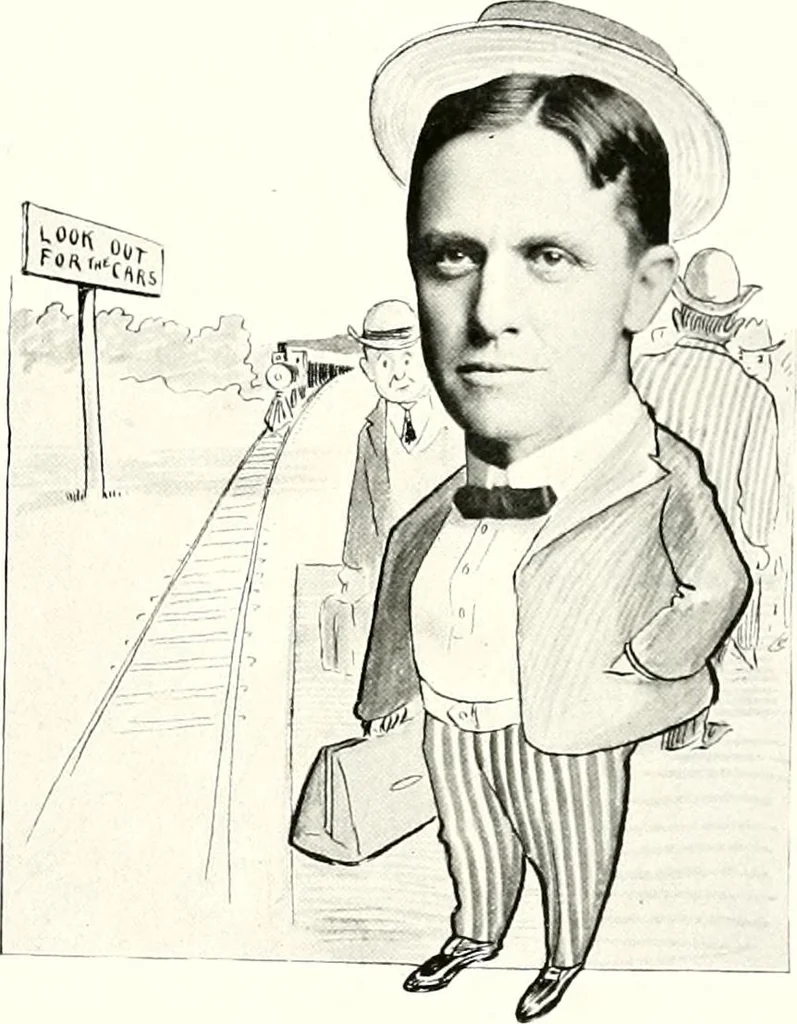 An illustration from Some Terre Haute phizes, 1905, leaf 188