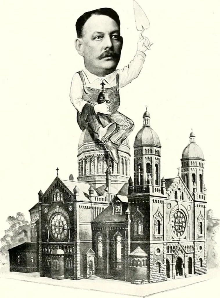 An illustration from Some Terre Haute phizes, 1905, leaf 196