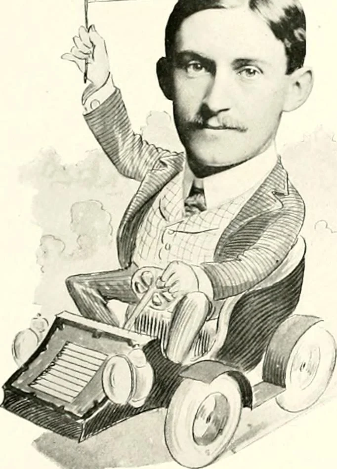 An illustration from Some Terre Haute phizes, 1905, leaf 197