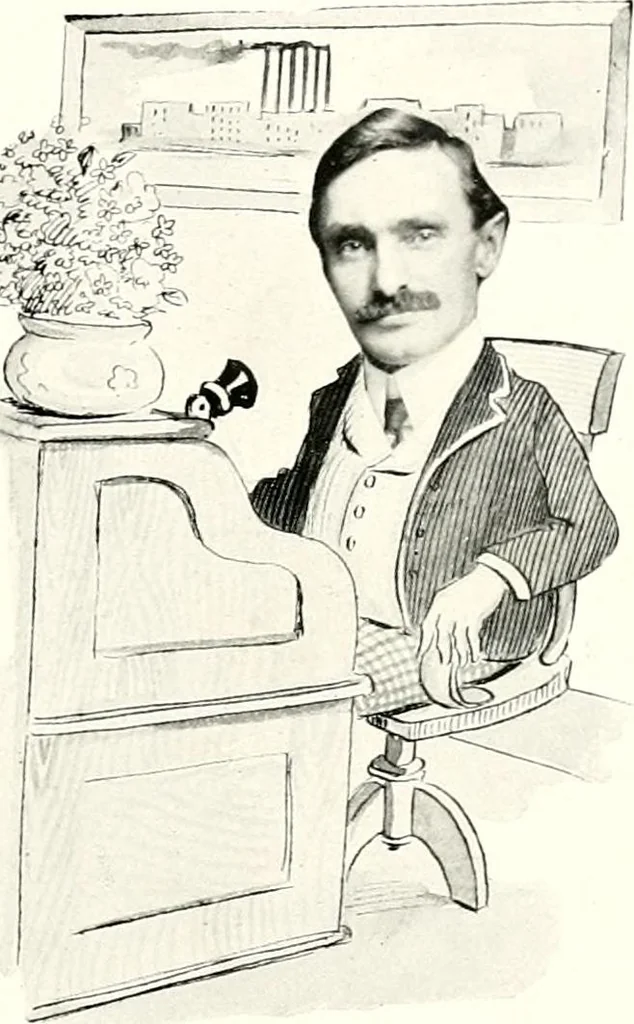 An illustration from Some Terre Haute phizes, 1905, leaf 198